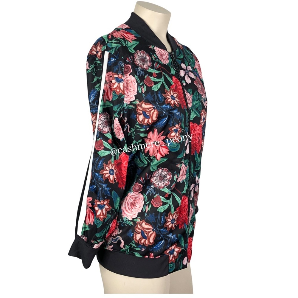 project RUNWAY Floral Bomber Jacket Small - Picture 7 of 12